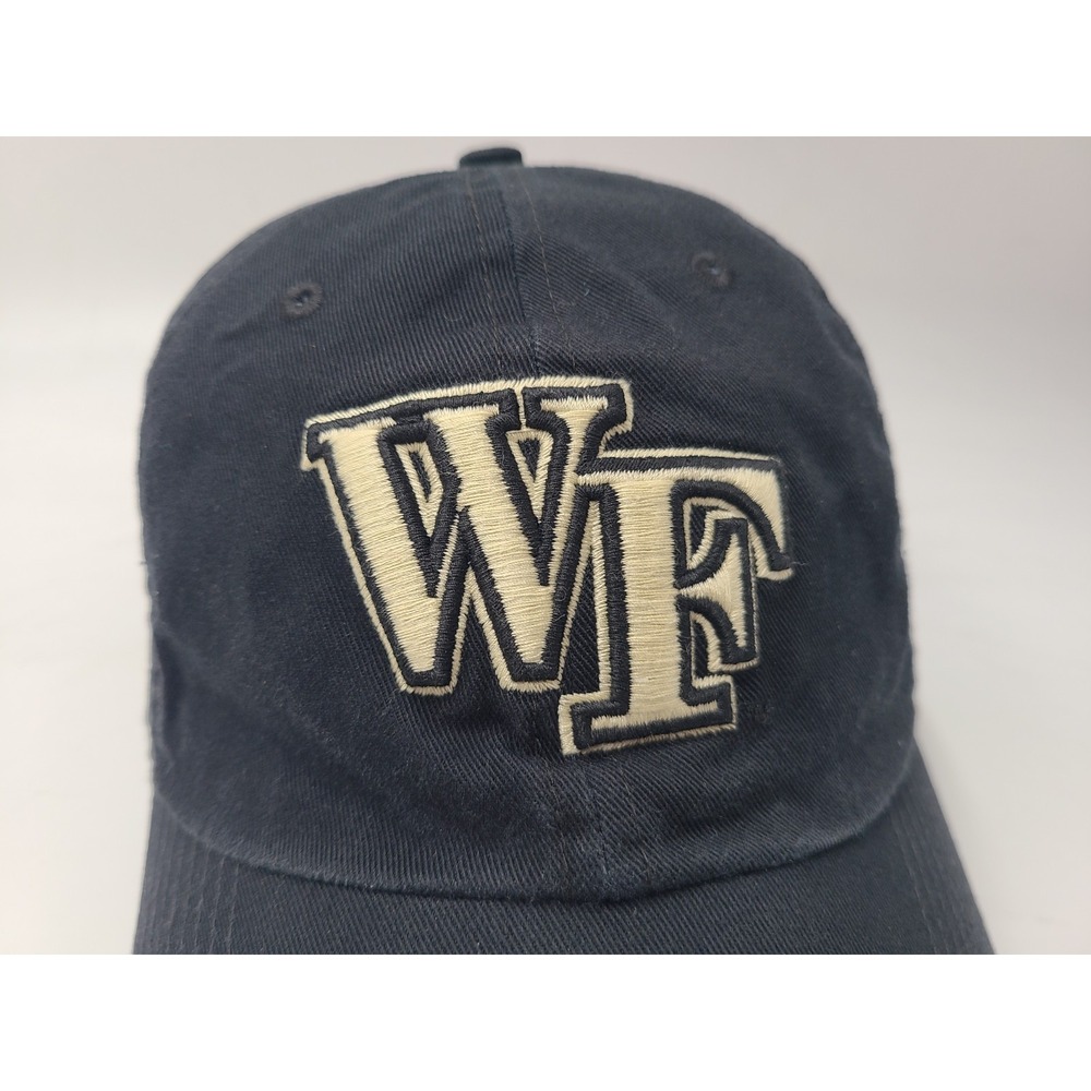 Wake Forest University Demon Deacons Nike Dri-Fit Strapback Hat Cap NCAA‎ Black - Picture 4 of 12